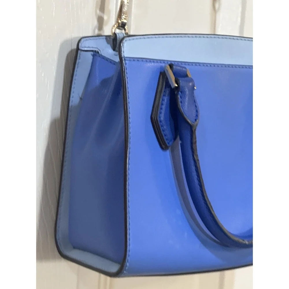 Michael‎ Kors Mott Medium Messenger Bag Colorblock Blue